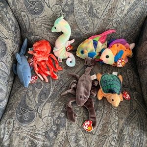 Underwater Beanie Babies